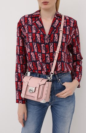 Женская сумка manhattan small MICHAEL MICHAEL KORS розового цвета по цене 31950 руб., арт. 30T9SNCM1L | Фото 2 Женская сумка manhattan small MICHAEL MICHAEL KORS розового цвета, арт. 30T9SNCM1L | Фото 2