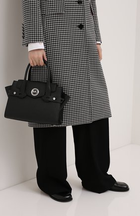 Женская сумка carmen MICHAEL MICHAEL KORS черного цвета по цене 34900 руб., арт. 30S0SNMS0L | Фото 2 Женская сумка carmen MICHAEL MICHAEL KORS черного цвета, арт. 30S0SNMS0L | Фото 2