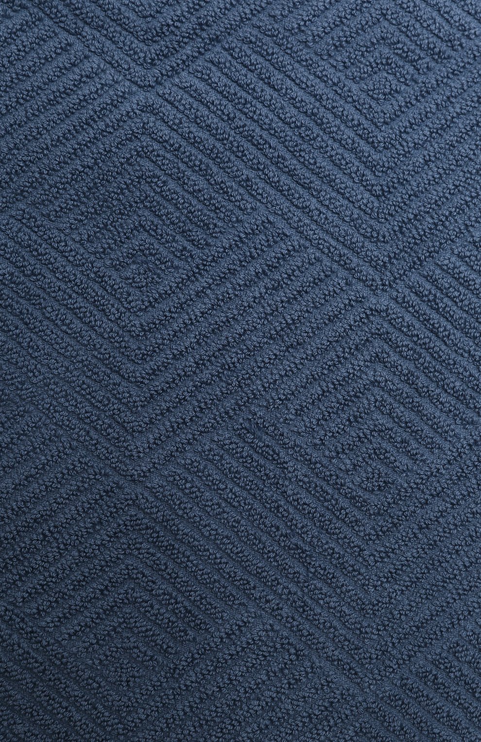Хлопковое полотенце FRETTE синего цвета по цене 2995 руб., арт. FR6243 D0100 040C | Фото 2 Хлопковое полотенце FRETTE синего цвета, арт. FR6243 D0100 040C | Фото 2