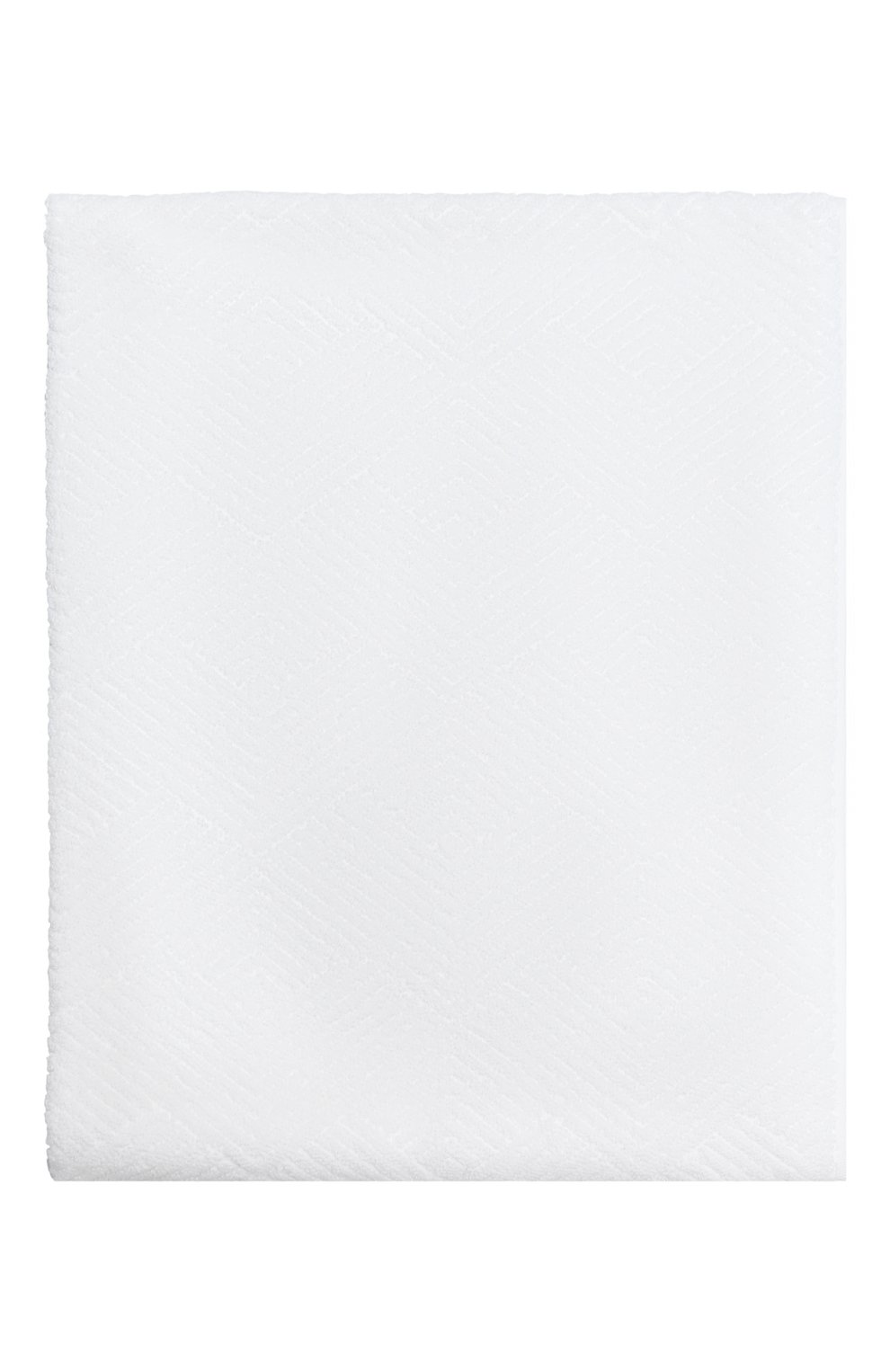 Мужского хлопковое полотенце FRETTE белого цвета, арт. FR6243 D0200 060F | Фото 1