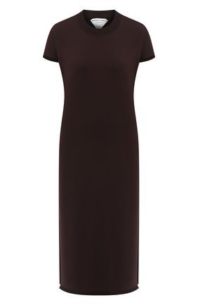 Женское платье BOTTEGA VENETA темно-коричневого цвета по цене 126000 руб., арт. 631757/VKWC0 | Фото 1 Женское платье BOTTEGA VENETA темно-коричневого цвета, арт. 631757/VKWC0 | Фото 1