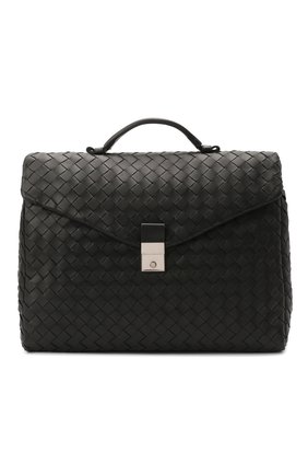 Мужской кожаный портфель BOTTEGA VENETA черного цвета по цене 255500 руб., арт. 630239/VCRL2 | Фото 1 Мужской кожаный портфель BOTTEGA VENETA черного цвета, арт. 630239/VCRL2 | Фото 1