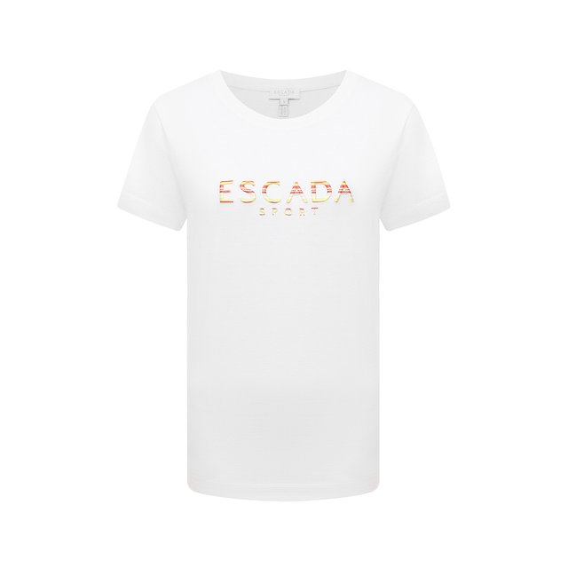 Хлопковая футболка Escada Sport 11169841