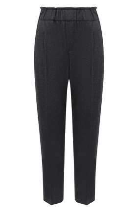 Женские шерстяные брюки BRUNELLO CUCINELLI серого цвета по цене 82400 руб., арт. ME226P7041 | Фото 1 Женские шерстяные брюки BRUNELLO CUCINELLI серого цвета, арт. ME226P7041 | Фото 1