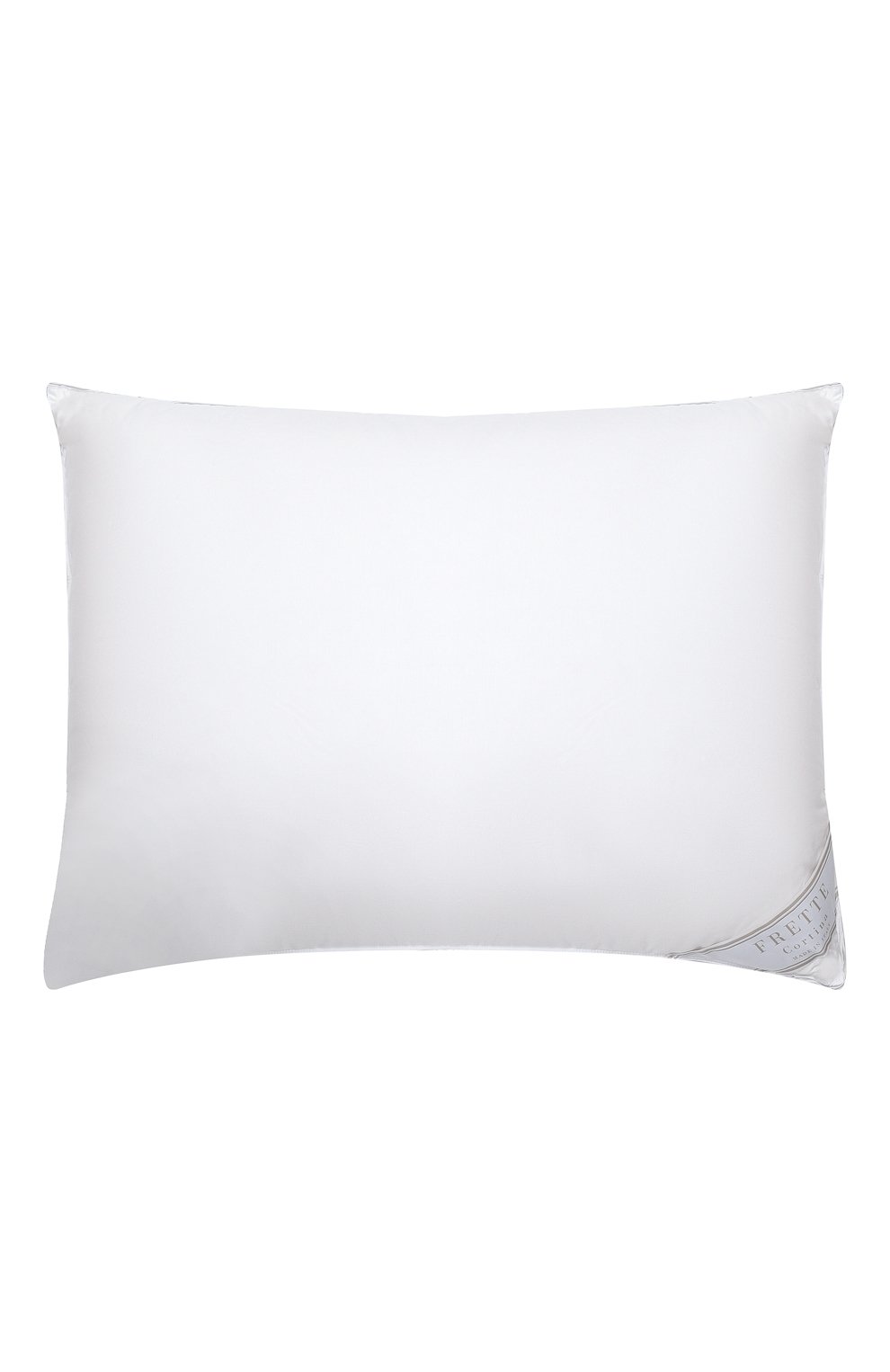Мужского пуховая подушка FRETTE белого цвета, арт. F0A186 F6000 051C | Фото 1