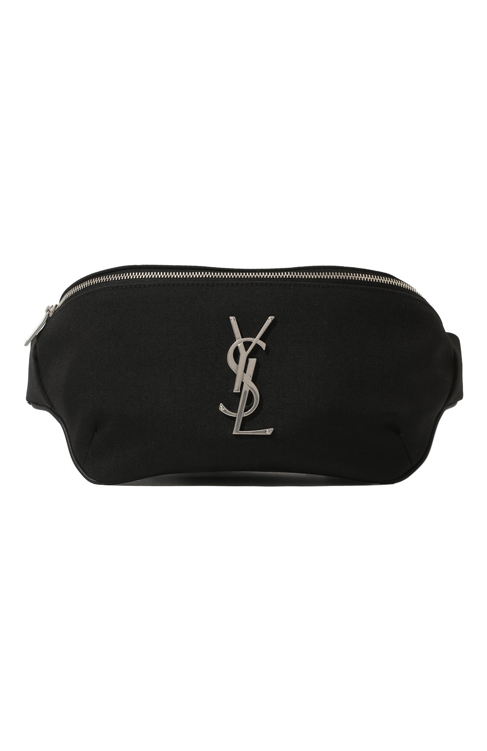 Мужская текстильная поясная сумка SAINT LAURENT черного цвета, арт. 590076/GIV6E | Фото 1 (Материал: Текстиль)