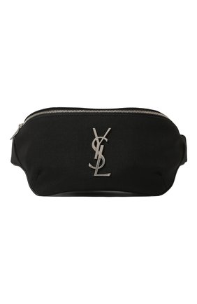 Мужская текстильная поясная сумка SAINT LAURENT черного цвета по цене 52200 руб., арт. 590076/GIV6E | Фото 1 Мужская текстильная поясная сумка SAINT LAURENT черного цвета, арт. 590076/GIV6E | Фото 1
