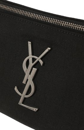 Мужская текстильная поясная сумка SAINT LAURENT черного цвета по цене 56750 руб., арт. 590076/GIV6E | Фото 3 Мужская текстильная поясная сумка SAINT LAURENT черного цвета, арт. 590076/GIV6E | Фото 3 (Материал: Текстиль)