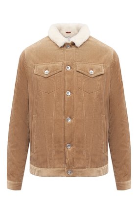 Мужская хлопковая куртка BRUNELLO CUCINELLI бежевого цвета по цене 466000 руб., арт. MQ4086427 | Фото 1 Мужская хлопковая куртка BRUNELLO CUCINELLI бежевого цвета, арт. MQ4086427 | Фото 1