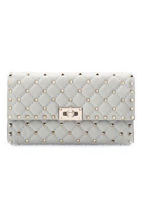 Женская сумка valentino garavani rockstud spike VALENTINO серого цвета по цене 103000 руб., арт. UW2B0137/NAP | Фото 1 Женская сумка valentino garavani rockstud spike VALENTINO серого цвета, арт. UW2B0137/NAP | Фото 1