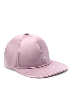 Женская бейсболка TOM FORD розового цвета, арт. WH003P-TSA005 | Фото 1 (Материал: Шелк, Вискоза, Текстиль; Региональные ограничения белый список (Axapta Mercury): RU)