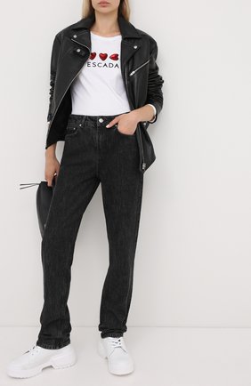 Женская хлопковый лонгслив ESCADA SPORT белого цвета по цене 10900 руб., арт. 5033691 | Фото 2 Женская хлопковый лонгслив ESCADA SPORT белого цвета, арт. 5033691 | Фото 2