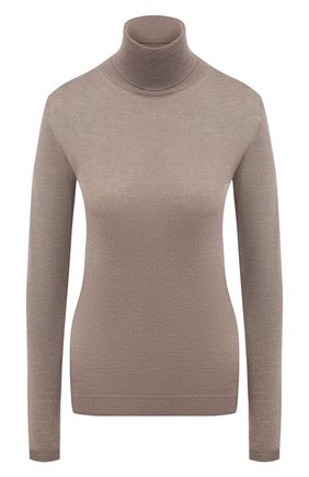 Женская водолазка BRUNELLO CUCINELLI золотого цвета по цене 71550 руб., арт. M41800063P | Фото 1 Женская водолазка BRUNELLO CUCINELLI золотого цвета, арт. M41800063P | Фото 1