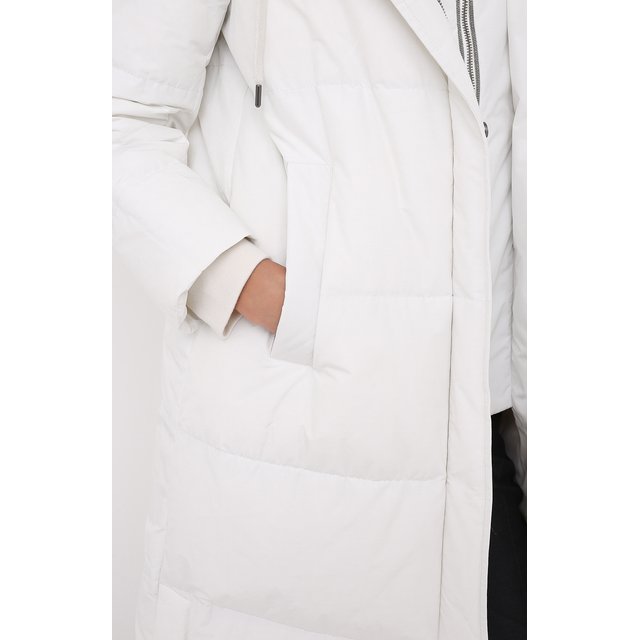 фото Пуховое пальто brunello cucinelli