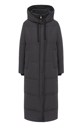 Женский пуховое пальто BRUNELLO CUCINELLI черного цвета по цене 420500 руб., арт. MB5749585 | Фото 1 Женский пуховое пальто BRUNELLO CUCINELLI черного цвета, арт. MB5749585 | Фото 1