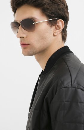 Женские солнцезащитные очки RAY-BAN коричневого цвета по цене 12500 руб., арт. 3449-001/13 | Фото 3 Женские солнцезащитные очки RAY-BAN коричневого цвета, арт. 3449-001/13 | Фото 3