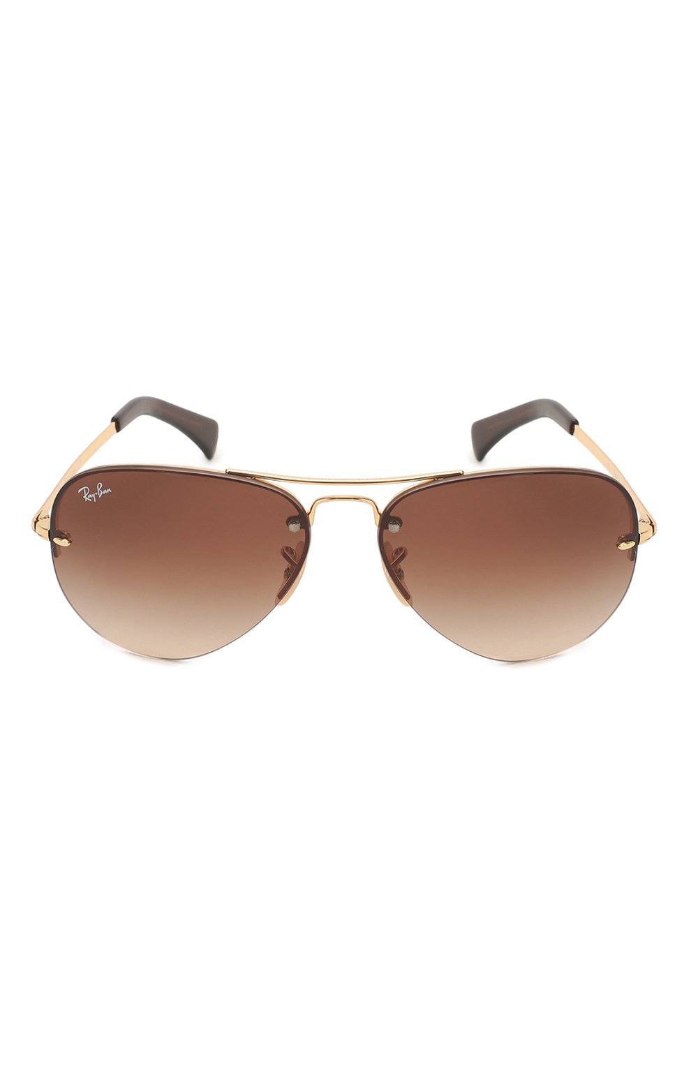 Женские солнцезащитные очки RAY-BAN коричневого цвета по цене 12500 руб., арт. 3449-001/13 | Фото 4 Женские солнцезащитные очки RAY-BAN коричневого цвета, арт. 3449-001/13 | Фото 4