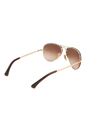 Женские солнцезащитные очки RAY-BAN коричневого цвета по цене 12500 руб., арт. 3449-001/13 | Фото 5 Женские солнцезащитные очки RAY-BAN коричневого цвета, арт. 3449-001/13 | Фото 5