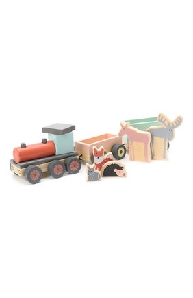 Детского игрушечный поезд с животными KID`S CONCEPT разноцветного цвета, арт. 1000078 | Фото 2