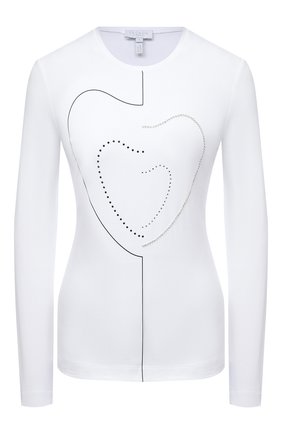 Женская хлопковый лонгслив ESCADA SPORT белого цвета по цене 17100 руб., арт. 5033403 | Фото 1 Женская хлопковый лонгслив ESCADA SPORT белого цвета, арт. 5033403 | Фото 1