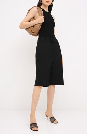 Женские мюли summer GIANVITO ROSSI черного цвета по цене 43000 руб., арт. G19950.70RIC.NGINENE | Фото 2 Женские мюли summer GIANVITO ROSSI черного цвета, арт. G19950.70RIC.NGINENE | Фото 2