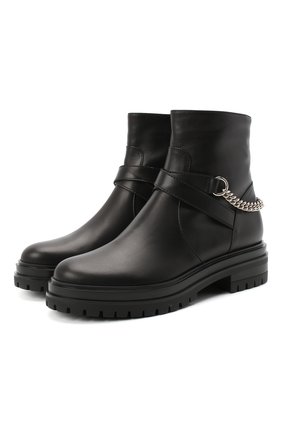 Женские кожаные ботинки martis GIANVITO ROSSI черного цвета по цене 95950 руб., арт. G73438.20G0M.CLNNER0 | Фото 1 Женские кожаные ботинки martis GIANVITO ROSSI черного цвета, арт. G73438.20G0M.CLNNER0 | Фото 1