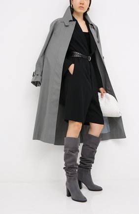 Женские замшевые сапоги daywear GIANVITO ROSSI серого цвета по цене 111000 руб., арт. G80484.85CU0.C45LAPI | Фото 2 Женские замшевые сапоги daywear GIANVITO ROSSI серого цвета, арт. G80484.85CU0.C45LAPI | Фото 2