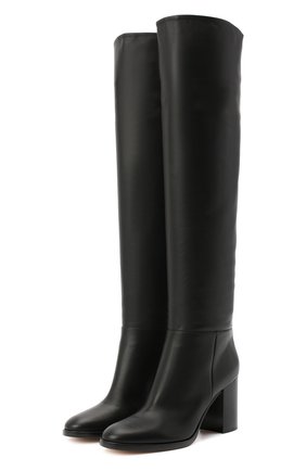 Женские кожаные сапоги daywear GIANVITO ROSSI черного цвета по цене 131000 руб., арт. G80484.85CU0.VGTNER0 | Фото 1 Женские кожаные сапоги daywear GIANVITO ROSSI черного цвета, арт. G80484.85CU0.VGTNER0 | Фото 1