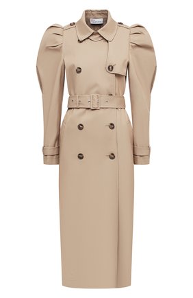 Женский хлопковый тренч REDVALENTINO бежевого цвета по цене 86000 руб., арт. UR3CHA65/2R3 | Фото 1 Женский хлопковый тренч REDVALENTINO бежевого цвета, арт. UR3CHA65/2R3 | Фото 1