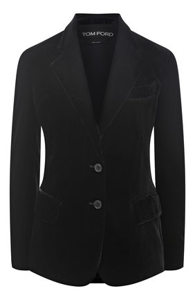 Женский жакет из вискозы TOM FORD черного цвета по цене 190500 руб., арт. GI2735-FAX103 | Фото 1 Женский жакет из вискозы TOM FORD черного цвета, арт. GI2735-FAX103 | Фото 1