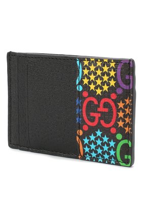 Мужской футляр для кредитных карт GUCCI черного цвета по цене 20550 руб., арт. 601098/H20BN | Фото 2 Мужской футляр для кредитных карт GUCCI черного цвета, арт. 601098/H20BN | Фото 2