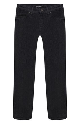 Детские джинсы EMPORIO ARMANI темно-синего цвета по цене 8430 руб., арт. 8N4J45/4D2FZ | Фото 1 Детские джинсы EMPORIO ARMANI темно-синего цвета, арт. 8N4J45/4D2FZ | Фото 1