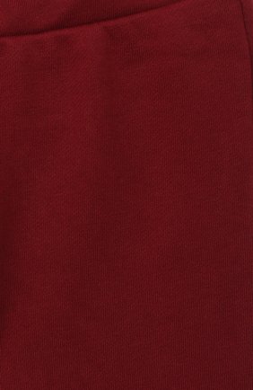 Детские хлопковые джоггеры EMPORIO ARMANI красного цвета по цене 7715 руб., арт. 6HHP98/1JSNZ | Фото 3 Детские хлопковые джоггеры EMPORIO ARMANI красного цвета, арт. 6HHP98/1JSNZ | Фото 3