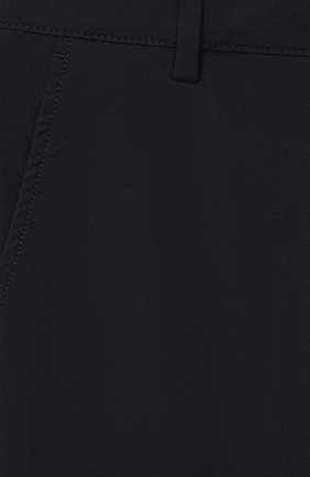 Детские брюки EMPORIO ARMANI темно-синего цвета, арт. 6H4PJL/4N4FZ | Фото 3 (Мальчики-школьная форма: Брюки; Материал внешний: Синтетический материал, Вискоза; Региональные ограничения белый список (Axapta Mercury): RU, 16 лет | 164 см; Стили: Классический; Мальчики Кросс-КТ: Брюки-одежда; Ростовка одежда: 10 - 11 лет | 140 - 146см, 13 - 15 лет | 158 см, 4 года | 104 см, 5 лет | 110 см, 6 лет | 116 см, 7 лет | 122 см, 8 лет | 128 см, 9 лет | 134 см)