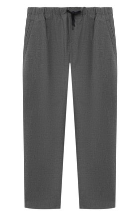 Детские брюки EMPORIO ARMANI серого цвета по цене 11200 руб., арт. 6H4PG5/4N4FZ | Фото 1 Детские брюки EMPORIO ARMANI серого цвета, арт. 6H4PG5/4N4FZ | Фото 1