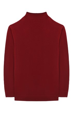 Детский толстовка EMPORIO ARMANI красного цвета по цене 10500 руб., арт. 6H4M63/4M15Z | Фото 2 Детский толстовка EMPORIO ARMANI красного цвета, арт. 6H4M63/4M15Z | Фото 2