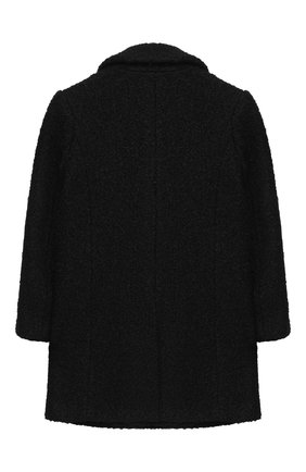 Детское пальто EMPORIO ARMANI черного цвета по цене 26700 руб., арт. 6H3L03/2NNBZ | Фото 2 Детское пальто EMPORIO ARMANI черного цвета, арт. 6H3L03/2NNBZ | Фото 2