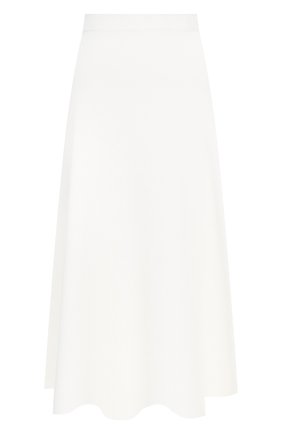 Женская юбка из вискозы VALENTINO белого цвета по цене 107000 руб., арт. UB3KG01N5MN | Фото 1 Женская юбка из вискозы VALENTINO белого цвета, арт. UB3KG01N5MN | Фото 1