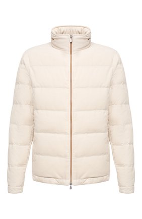 Мужская пуховая куртка BRUNELLO CUCINELLI белого цвета по цене 265500 руб., арт. MQ4041743 | Фото 1 Мужская пуховая куртка BRUNELLO CUCINELLI белого цвета, арт. MQ4041743 | Фото 1