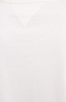 Мужская хлопковая футболка BOTTEGA VENETA белого цвета, арт. 625982/VF1U0 | Фото 5 (Принт: Без принта; Рукава: Короткие; Длина (для топов): Стандартные; Региональные ограничения белый список (Axapta Mercury): RU; Мужское Кросс-КТ: Футболка-одежда; Материал внешний: Хлопок; Стили: Минимализм)