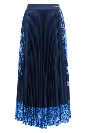 Женская юбка VALENTINO синего цвета по цене 126000 руб., арт. UB3MD01X5QH | Фото 1 Женская юбка VALENTINO синего цвета, арт. UB3MD01X5QH | Фото 1