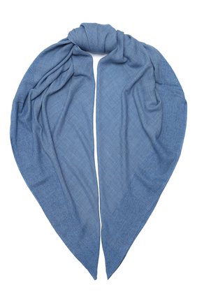 Женская шаль из шерсти и шелка GIORGIO ARMANI голубого цвета по цене 86400 руб., арт. 795311/0A141 | Фото 1 Женская шаль из шерсти и шелка GIORGIO ARMANI голубого цвета, арт. 795311/0A141 | Фото 1