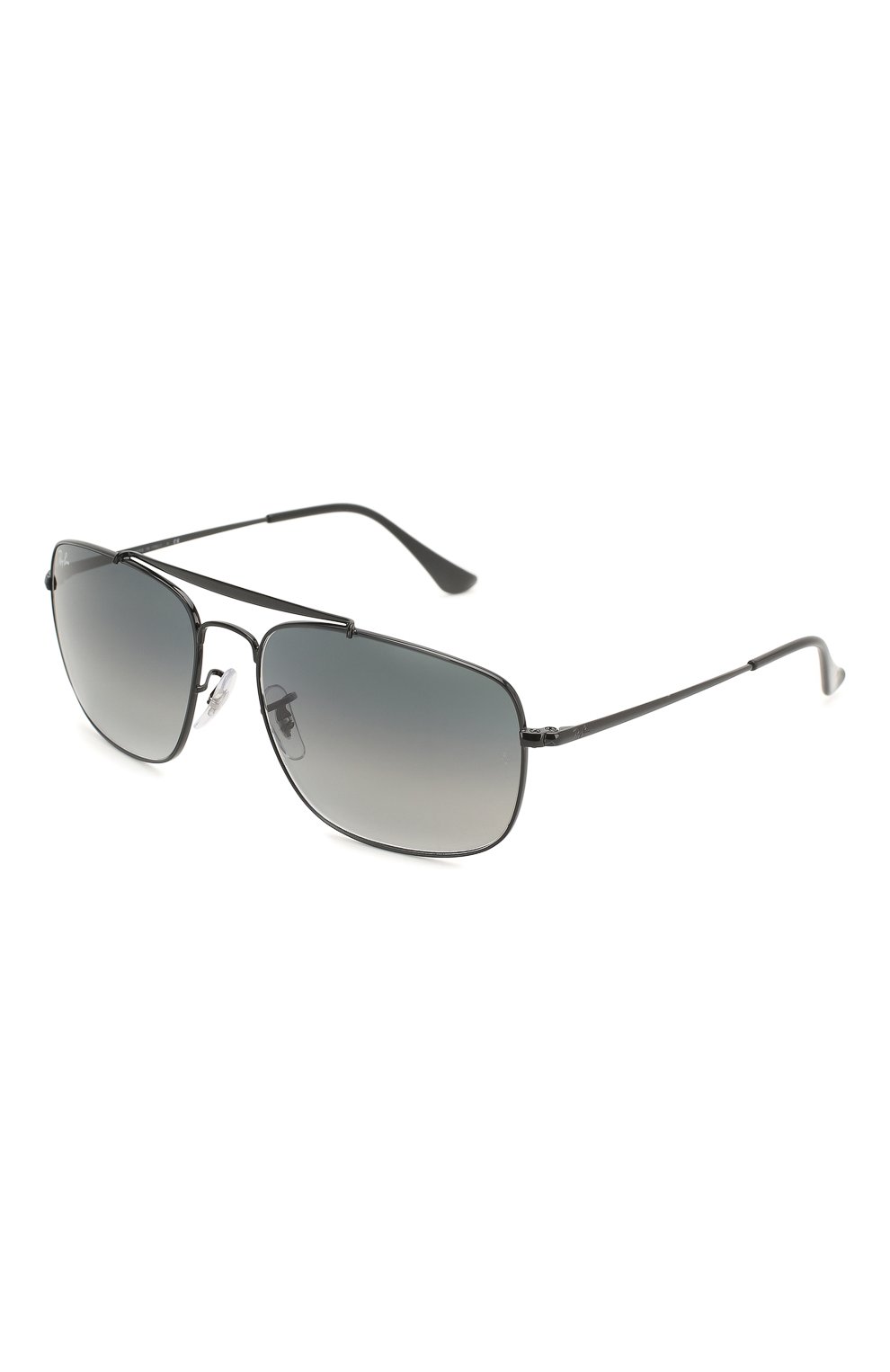 Мужские солнцезащитные очки RAY-BAN черного цвета, арт. 3560-002/71 | Фото 1