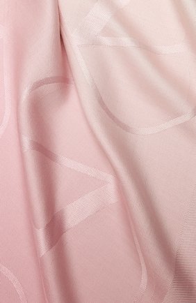 Женская шаль из шелка и шерсти VALENTINO бордового цвета по цене 49550 руб., арт. UW2EB104/ZVG | Фото 2 Женская шаль из шелка и шерсти VALENTINO бордового цвета, арт. UW2EB104/ZVG | Фото 2 (Материал: Текстиль, Шерсть)