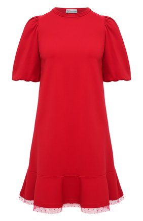 Женское платье REDVALENTINO красного цвета по цене 37150 руб., арт. UR3MJ05H/5C8 | Фото 1 Женское платье REDVALENTINO красного цвета, арт. UR3MJ05H/5C8 | Фото 1