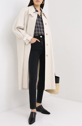 Женские джинсы BALMAIN темно-серого цвета по цене 58750 руб., арт. UF15460/D062 | Фото 2 Женские джинсы BALMAIN темно-серого цвета, арт. UF15460/D062 | Фото 2