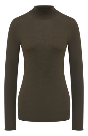 Женская водолазка из кашемира и шелка TOM FORD хаки цвета по цене 89950 руб., арт. MAK926-YAX087 | Фото 1 Женская водолазка из кашемира и шелка TOM FORD хаки цвета, арт. MAK926-YAX087 | Фото 1