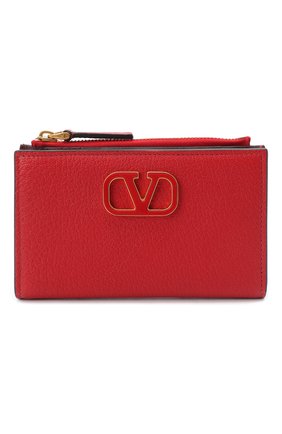 Кожаный кошелек Valentino Garavani | Фото №1 Кожаный кошелек Valentino Garavani | Фото №1
