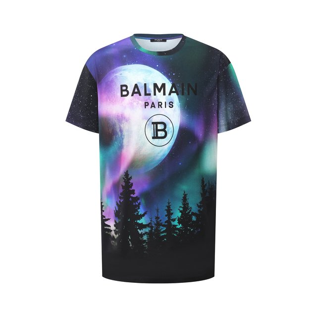 Хлопковая футболка BALMAIN 11180380