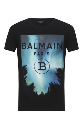 Мужская хлопковая футболка BALMAIN разноцветного цвета по цене 58900 руб., арт. UH11601/I303 | Фото 1 Мужская хлопковая футболка BALMAIN разноцветного цвета, арт. UH11601/I303 | Фото 1